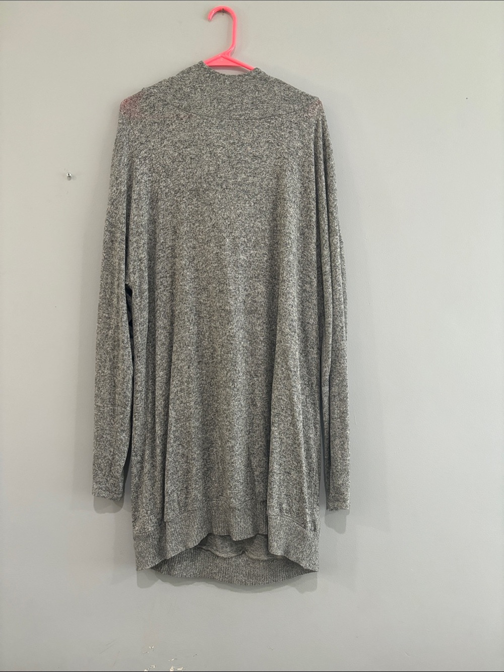 Light Gray Cozy Sweatshirt Dress